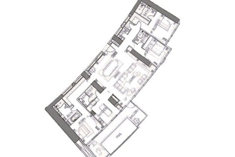 Apartment de 3 dormitorios en Al Sufouh 2, UAE No. 73290 17