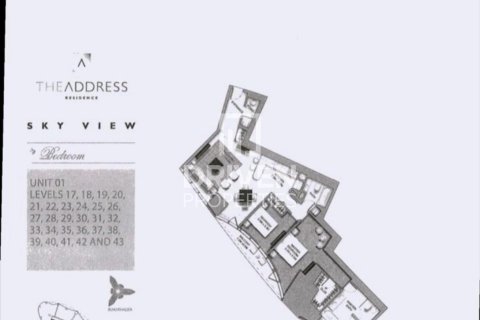 Квартира с 2 спальнями в The Address Sky View Towers, ОАЭ №85509 13
