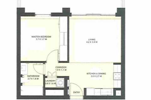 74مربع، شقة في Dubai Hills, الإمارات العربية المتحدة رقم 96779 6