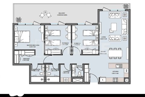 Apartment de 2 dormitorios en Al Reem Island, UAE No. 98965 14