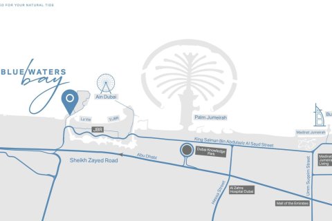 Apartment de 3 dormitorios en Bluewaters, UAE No. 87929 12