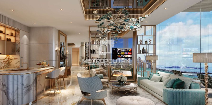 Apartment de 1 dormitorio en Dubai Harbour, UAE No. 77796