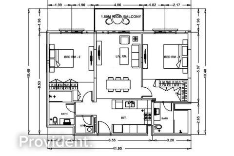 Appartement de 2 chambres à Jumeirah Village Circle, UAE No. 95788 14