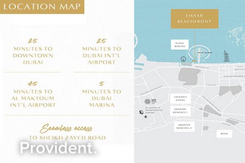 Apartment de 2 dormitorios en Dubai Harbour, UAE No. 95790 29