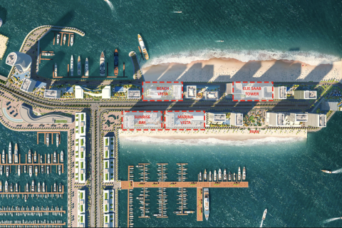 Apartment de 2 dormitorios en Dubai Harbour, UAE No. 95790 8