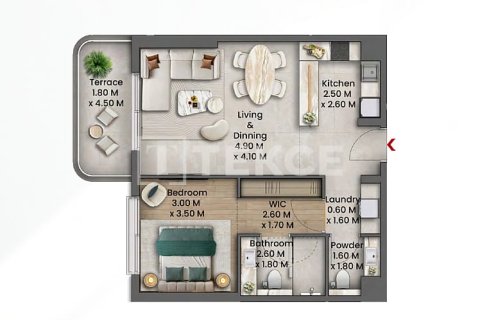 Apartment de 3 dormitorios en Dubai, UAE No. 99292 17