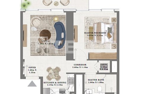 Apartment de 3 dormitorios en Dubai, UAE No. 89598 6