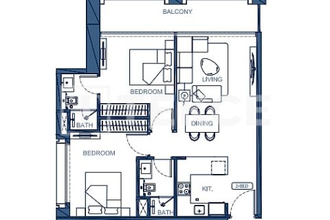Appartement de 3 chambres à Dubai, UAE No. 99020 13