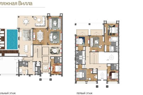Villa de 5 dormitorios en Palm Jumeirah, UAE No. 7525 5