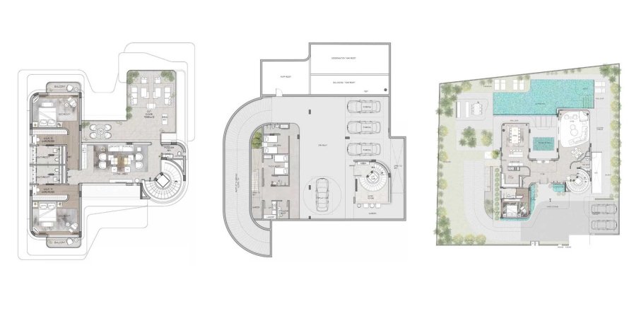 Villa de 6 dormitorios en WADI VILLAS Meydan, UAE No. 97754