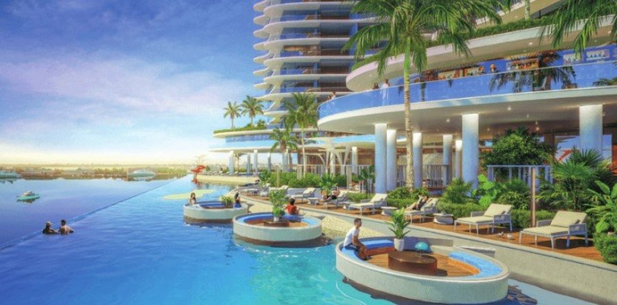 Квартира с 1 спальней в OCEANZ, Maritime City, ОАЭ №98081