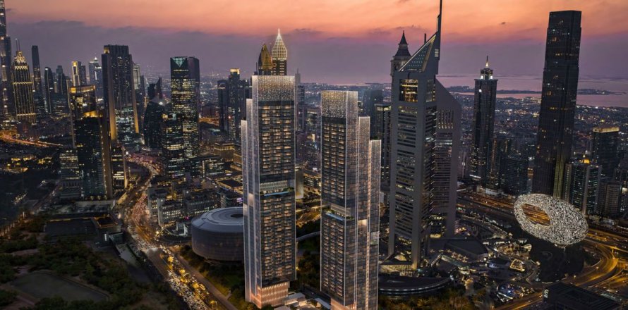 Appartement de 2 chambres à DIFC, UAE No. 100433