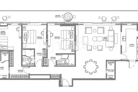 Appartement de 4 chambres  No. 106053 20