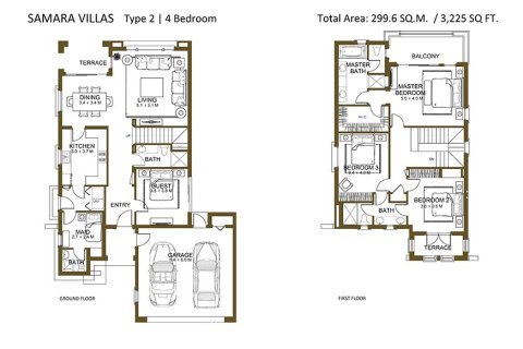 Villa de 4 dormitorios en Arabian Ranches 2, UAE No. 95782 14