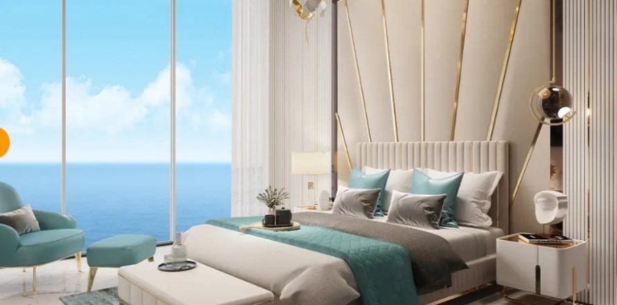 Квартира с 1 спальней в OCEANZ, Maritime City, ОАЭ №98082