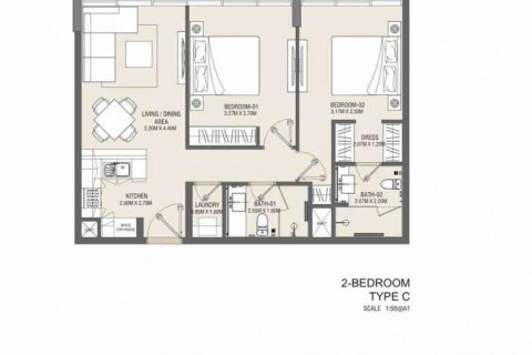 1 غرف نوم شقة في Meydan, الإمارات العربية المتحدة رقم 96956 2