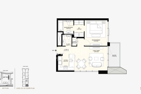 Apartment de 1 dormitorio en District One, UAE No. 83842 25