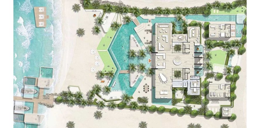 5 bedrooms Villa in AMALI ISLAND The World Islands, UAE No. 97595