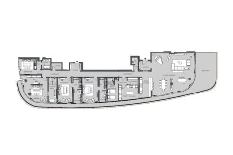 Apartment de 4 dormitorios en Ras Al Khaimah, UAE No. 17901 1